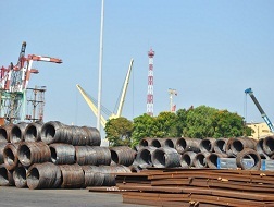 Sắt thép XNK qua cảng Sài Gòn- Ảnh minh họa