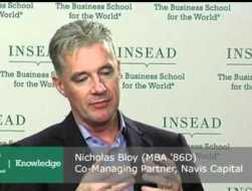 Ông Nicholas Bloy, giám đốc điều hành của Navis Capital