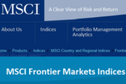 15/5, MSCI công bố kết quả đảo danh mục chỉ số MSCI Frontier Markets 