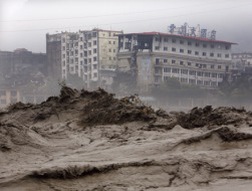 Lũ lụt tại Trung Quốc, 40 người bị chôn vùi