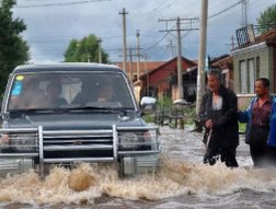 Lũ lụt nghiêm trọng tại khu tự trị Nội Mông, Trung Quốc. Ảnh: THX