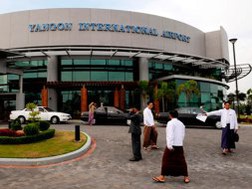 Sân bay quốc tế Yangon, Myanmar hiện chỉ có thể tiếp nhận 2,7 triệu lượt khách/năm - Ảnh: Reuters