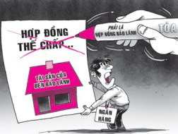 Xử án tín dụng: Rối chuyện thế chấp, bảo lãnh