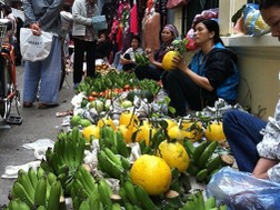 Giá hoa quả, thực phẩm nhảy múa