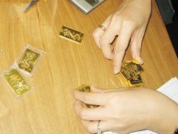 Đầu tuần, giá vàng tăng gần 200 nghìn đồng/lượng