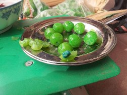 Mứt trái cây làm bằng... nhựa