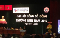 [Trực tiếp] ĐHCĐ Ngân hàng hương Nam
