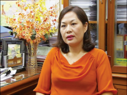 Bà Nguyễn Thị Hồng, Vụ trưởng Vụ Chính sách tiền tệ 