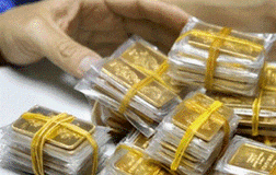 Cuối tuần, giá vàng xuống dưới 42,3 triệu đồng/lượng