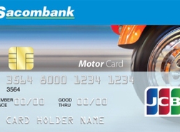 Sacombank ra mắt thẻ tín dụng quốc tế Sacombank JCB Motor Card