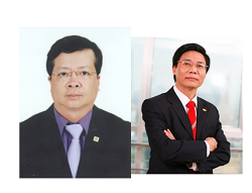 Ông Chu Việt Cường (trái) và ông Nguyễn Minh Đức (phải)