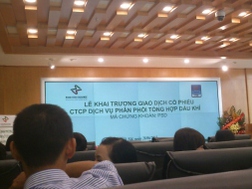 PSD giao dịch phiên đầu tiên trên HNX giá tham chiếu 60.000 đồng