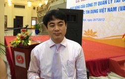 Ông Nghiêm Xuân Thành tham dự buổi lễ khai trương VAMC sáng 26/7 (ảnh: Nguyễn Hằng)
