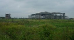KCN Lai Vu đang bỏ hoang hầu hết diện tích đất đã giải phóng mặt bằng từ nhiều năm nay. 