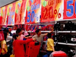 Theo Chủ tịch Nguyễn Sinh Hùng, việc Chính phủ thực hiện giảm thuế sớm hơn sẽ không mất gì mà lại tạo tinh thần cho DN làm ăn, phát triển. Ảnh: HTD