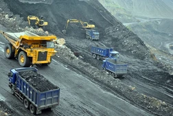 Khai thác than tại mỏ than Cao Sơn (Quảng Ninh). Ảnh: Tiến Sính