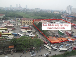  Mở rộng bến xe Mỹ Đình là một cơ hội để Hà Nội thực hiện chủ trương xã hội hoá bến xe. Ảnh: Sỹ Lực Mở rộng bến xe Mỹ Đình là một cơ hội để Hà Nội thực hiện chủ trương xã hội hoá bến xe. Ảnh: Sỹ Lực.