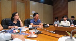 Ông Trần Tuấn Dương và Bà Nguyễn Thị Thảo Nguyên tại buổi gặp mặt