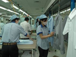 Hàng dệt may Việt Nam đang tạo được uy tín ở thị trường Châu Phi và Trung Đông