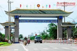Thành phố mới Châu Đốc. Ảnh: Baoangiang.com.vn