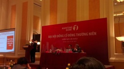 [Trực tiếp] ĐHCĐ MaritimeBank: Xin ý kiến cổ đông về việc mua lại 20% cổ phần của TCTD hoặc DN khác