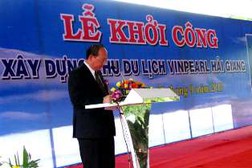 Vingroup khởi công Khu du lịch Vinpearl Hải Giang 3.500 tỷ