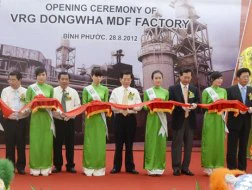 Khánh thành Nhà máy gỗ MDF lớn nhất châu Á tại Việt Nam
