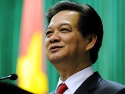 Thủ tướng Chính phủ Nguyễn Tấn Dũng trong một lần phát biểu trước Quốc hội.