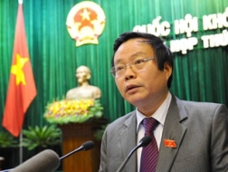 Chủ nhiệm UB Tài chính - Ngân sách Phùng Quốc Hiển. Ảnh: Minh Thăng