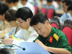 Lần đầu tiên trong lịch sử, QH lấy phiếu tín nhiệm 47 cán bộ chủ chốt.Ảnh: Minh Thăng