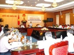 Phiên giải trình việc phát hiện và xử lý hành vi tham nhũng thuộc trách nhiệm của các cơ quan hành chính nhà nước - Ảnh: VGP.