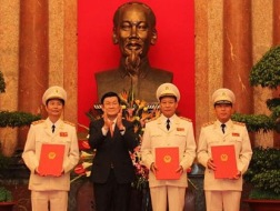 Phong hàm thượng tướng cho ba thứ trưởng Bộ Công an