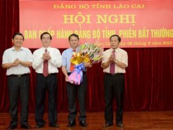 Lào Cai có Bí thư Tỉnh ủy mới