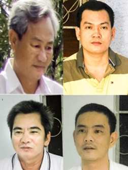 Nguyễn Tố Tranh, Bùi Hữu Trí, Phạm Tiến Ngọ, Trần Lê Đông 