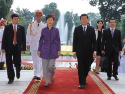 Chùm ảnh Tổng thống Park Geun Hye tại Việt Nam