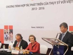 Thụy Sĩ tăng 50% ngân sách hỗ trợ Việt Nam 