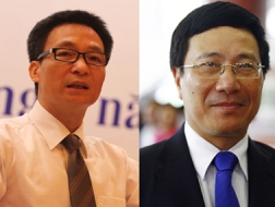 Ông Vũ Đức Đam và ông Phạm Bình Minh