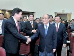 Chủ tịch Quốc hội Nguyễn Sinh Hùng dự Hội nghị triển khai công tác năm 2013 của Kiểm toán Nhà nước, ngày 5/2