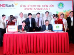 HDBank và Vinafood 2 ký kết hợp tác toàn diện