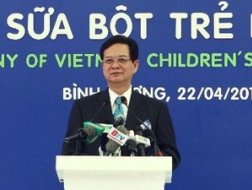 Khánh thành Nhà máy sữa bột trẻ em Việt Nam