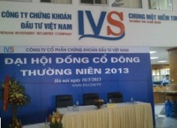 [Trực tiếp] ĐHCĐ IVS: Năm 2013, TTCK vẫn là kênh hấp dẫn