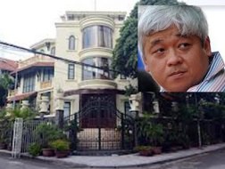Bầu Kiên và căn biệt thự.
