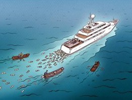 Nhà giàu điều khiển thị trường như thế nào?