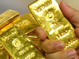 Giá vàng trong nước giảm
