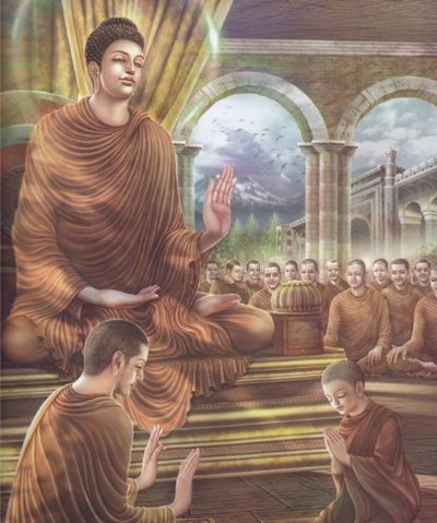 15. Đức Phật về cung thăm người thân