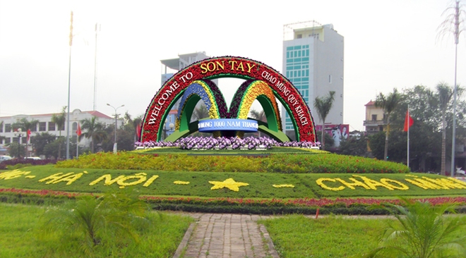 Hà Nội duyệt quy hoạch chung Thị xã Sơn Tây đến năm 2030
