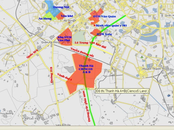 Khu đô thị Thanh Hà - Cienco 5 rộng 416ha: tái khởi động một dự án cũ