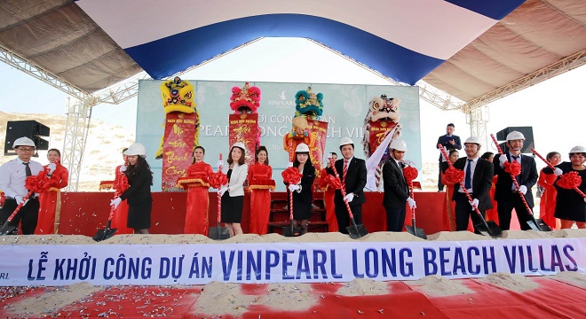 Vingroup khởi công Vinpearl Long Beach Villas