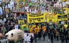 Người dân Đức biểu tình phản đối thỏa thuận tự do thương mại Mỹ-EU