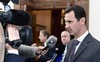 Tổng thống Syria: “Một số nước viện trợ cho những kẻ khủng bố“